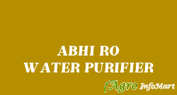 ABHI RO WATER PURIFIER
