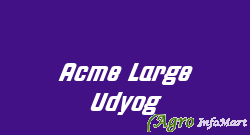 Acme Large Udyog kurukshetra india