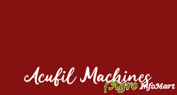 Acufil Machines