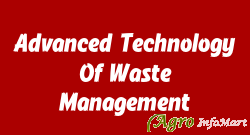 Advanced Technology Of Waste Management meerut india