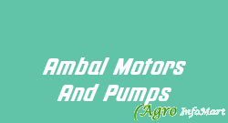 Ambal Motors And Pumps coimbatore india