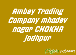 Ambey Trading Company mhadev nagar CHOKHA jodhpur jodhpur india