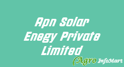 Apn Solar Enegy Private Limited
