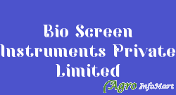Bio Screen Instruments Private Limited chennai india