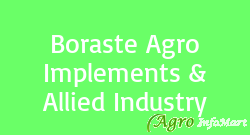Boraste Agro Implements & Allied Industry nashik india