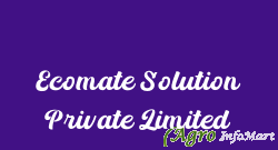 Ecomate Solution Private Limited pune india