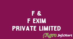F & F Exim Private Limited pune india