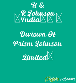 H & R Johnson (India)- ( Division Of Prism Johnson Limited) mumbai india