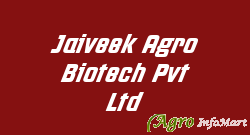 Jaiveek Agro Biotech Pvt Ltd  vadodara india