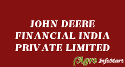 JOHN DEERE FINANCIAL INDIA PRIVATE LIMITED pune india
