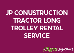 JP Conustruction tractor long trolley rental service jaipur india