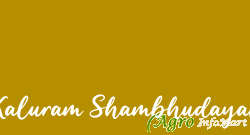 Kaluram Shambhudayal
