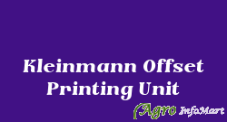 Kleinmann Offset Printing Unit ludhiana india