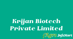 Krijan Biotech Private Limited bangalore india