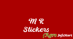 M R Stickers chennai india
