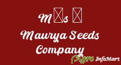 M/s - Maurya Seeds Company varanasi india
