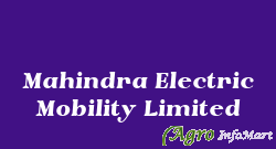 Mahindra Electric Mobility Limited bangalore india