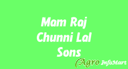 Mam Raj Chunni Lal & Sons delhi india