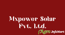 Mxpower Solar Pvt. Ltd. pune india