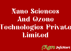 Nano Sciences And Ozone Technologies Private Limited bangalore india
