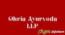 Ohria Ayurveda LLP delhi india