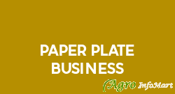 Paper Plate Business hyderabad india