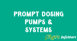 Prompt Dosing Pumps & Systems bangalore india