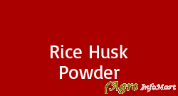 Rice Husk Powder hapur india