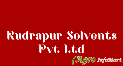 Rudrapur Solvents Pvt Ltd