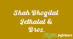Shah Bhogilal Jethalal & Bros. ahmedabad india