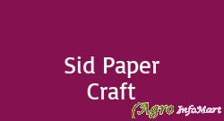 Sid Paper Craft