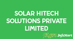 Solar Hitech Solutions Private Limited bangalore india