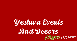 Yeshwa Events And Decors bangalore india