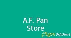 A.F. Pan Store bangalore india