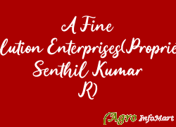 A Fine Solution Enterprises(Proprietor Senthil Kumar R)
