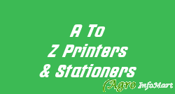 A To Z Printers & Stationers vadodara india