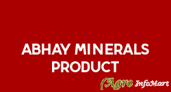Abhay Minerals Product jabalpur india
