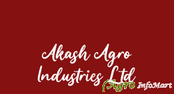 Akash Agro Industries Ltd