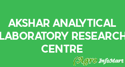 AKSHAR ANALYTICAL LABORATORY RESEARCH CENTRE ahmedabad india