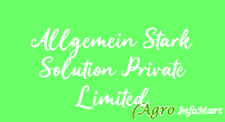 Allgemein Stark Solution Private Limited