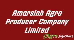 Amarsinh Agro Producer Company Limited