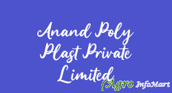 Anand Poly Plast Private Limited mumbai india