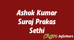 Ashok Kumar Suraj Prakas Sethi indore india