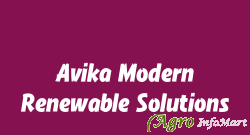 Avika Modern Renewable Solutions bangalore india