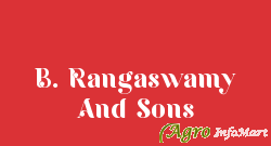 B. Rangaswamy And Sons