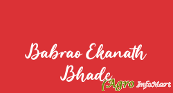 Babrao Ekanath Bhade