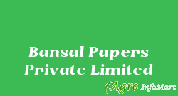 Bansal Papers Private Limited jaipur india