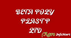 BETA POLY PLAST P LTD