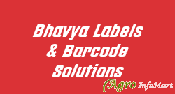 Bhavya Labels & Barcode Solutions rajkot india