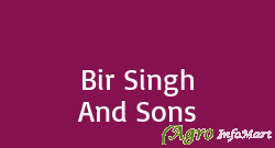 Bir Singh And Sons